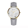 Minimalist marble coffee mocca watch purple woman bracelet stainless steel watch